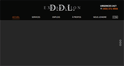 Desktop Screenshot of ddlexcavation.com