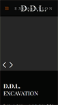 Mobile Screenshot of ddlexcavation.com